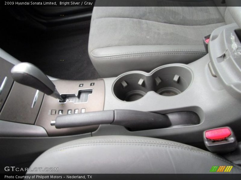 Bright Silver / Gray 2009 Hyundai Sonata Limited