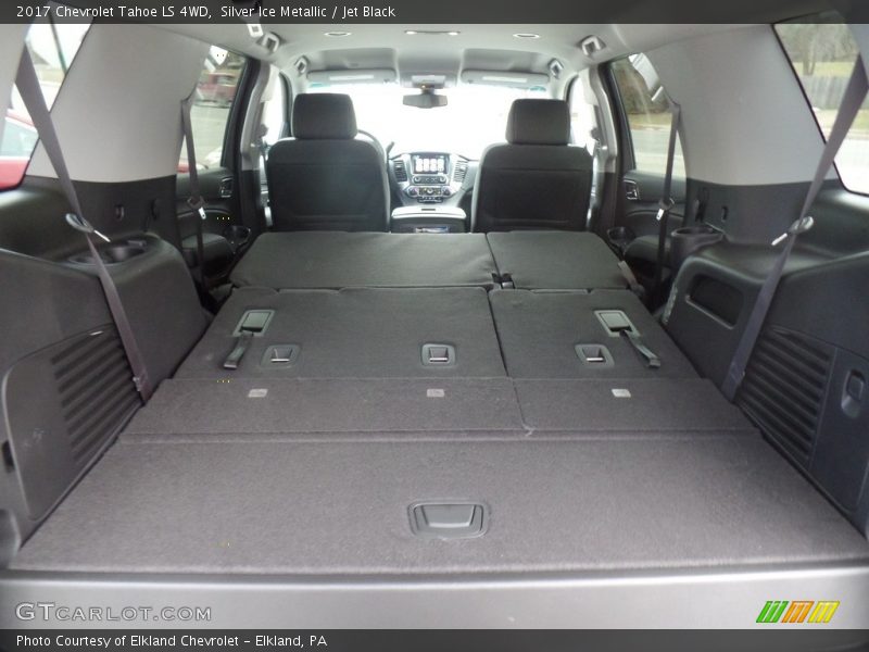 Silver Ice Metallic / Jet Black 2017 Chevrolet Tahoe LS 4WD