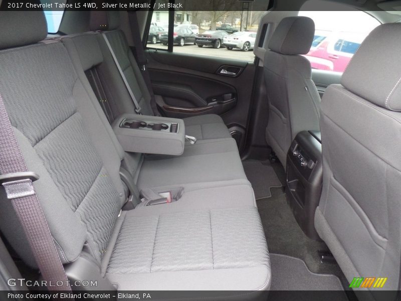 Silver Ice Metallic / Jet Black 2017 Chevrolet Tahoe LS 4WD