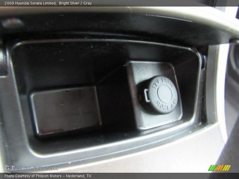 Bright Silver / Gray 2009 Hyundai Sonata Limited