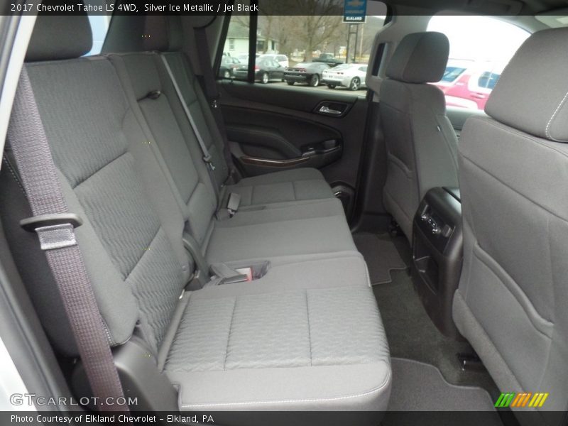 Silver Ice Metallic / Jet Black 2017 Chevrolet Tahoe LS 4WD