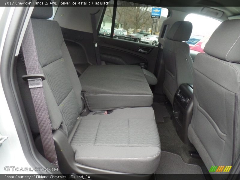 Silver Ice Metallic / Jet Black 2017 Chevrolet Tahoe LS 4WD