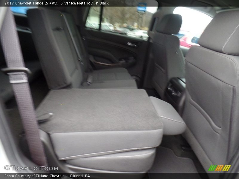 Silver Ice Metallic / Jet Black 2017 Chevrolet Tahoe LS 4WD