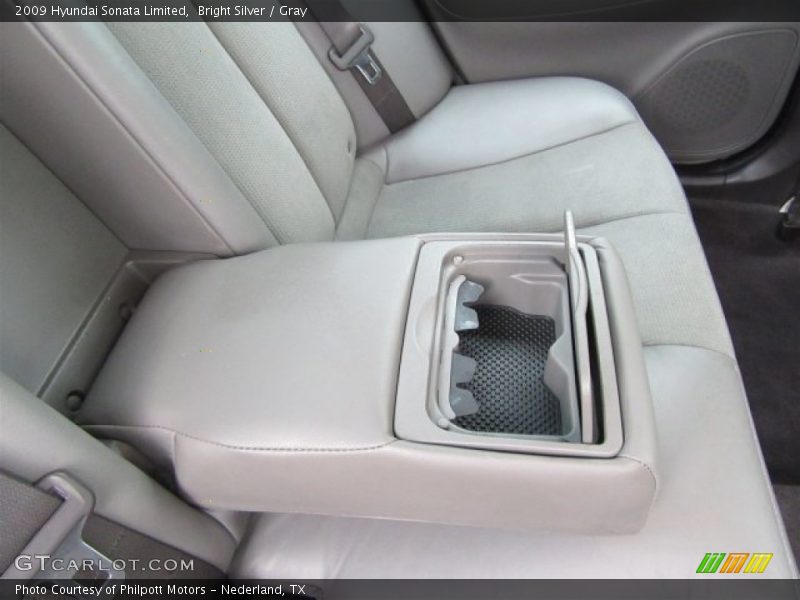 Bright Silver / Gray 2009 Hyundai Sonata Limited