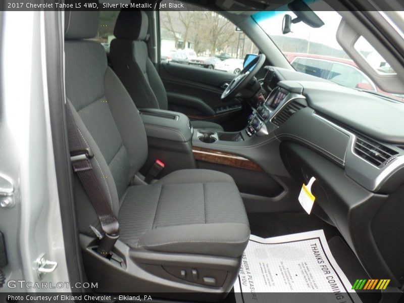 Silver Ice Metallic / Jet Black 2017 Chevrolet Tahoe LS 4WD