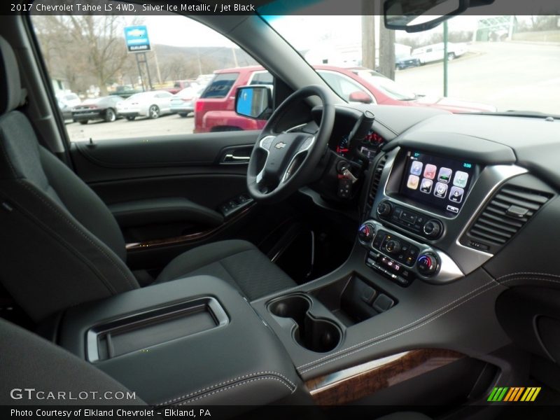 Silver Ice Metallic / Jet Black 2017 Chevrolet Tahoe LS 4WD