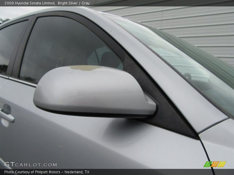 Bright Silver / Gray 2009 Hyundai Sonata Limited