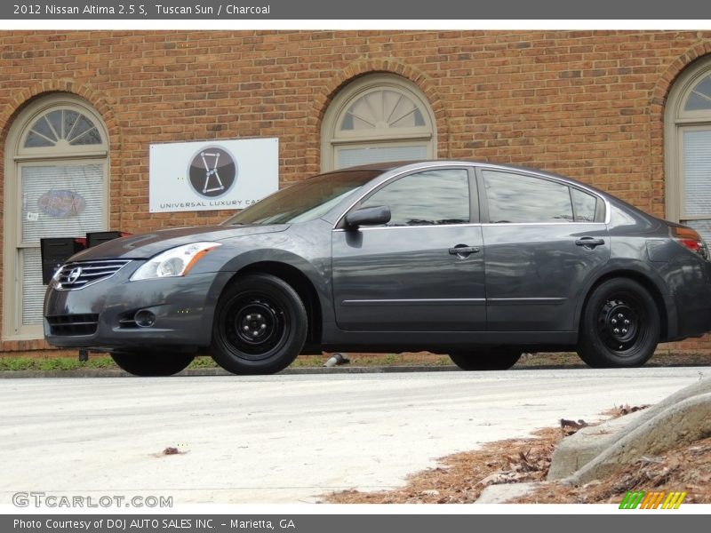 Tuscan Sun / Charcoal 2012 Nissan Altima 2.5 S