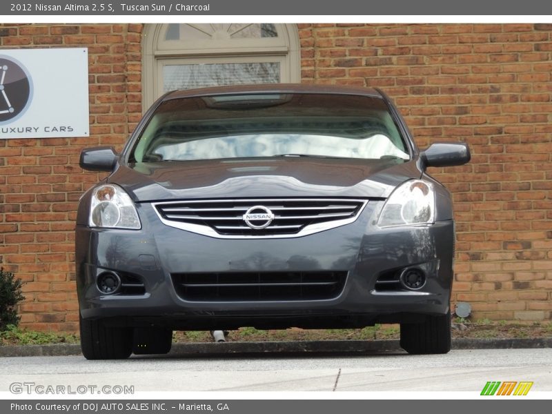 Tuscan Sun / Charcoal 2012 Nissan Altima 2.5 S