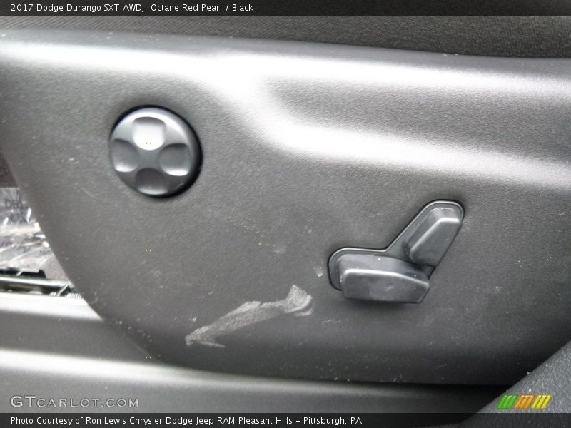 Octane Red Pearl / Black 2017 Dodge Durango SXT AWD