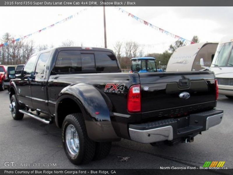 Shadow Black / Black 2016 Ford F350 Super Duty Lariat Crew Cab 4x4 DRW