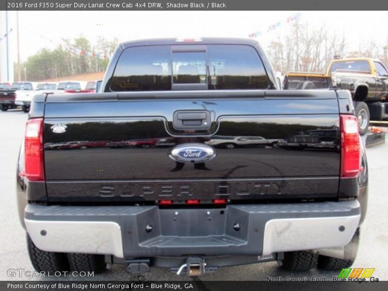Shadow Black / Black 2016 Ford F350 Super Duty Lariat Crew Cab 4x4 DRW