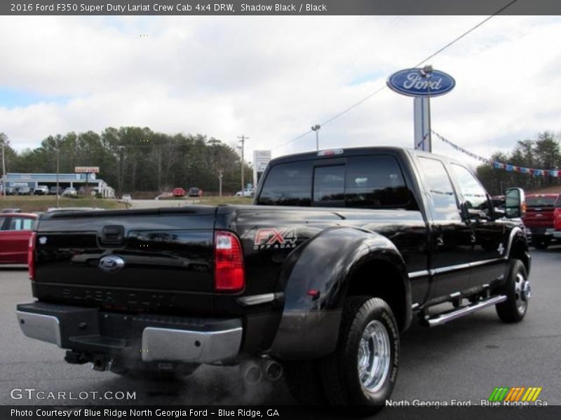 Shadow Black / Black 2016 Ford F350 Super Duty Lariat Crew Cab 4x4 DRW