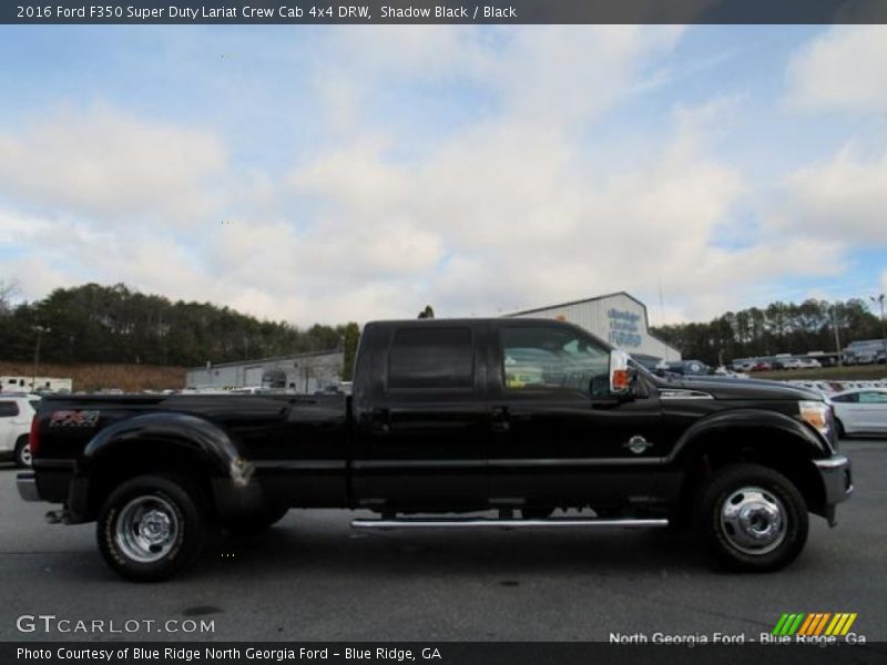 Shadow Black / Black 2016 Ford F350 Super Duty Lariat Crew Cab 4x4 DRW