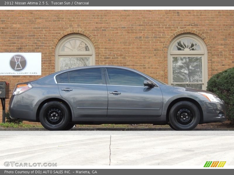Tuscan Sun / Charcoal 2012 Nissan Altima 2.5 S
