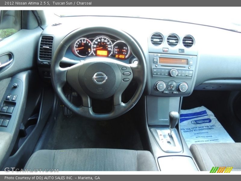 Tuscan Sun / Charcoal 2012 Nissan Altima 2.5 S