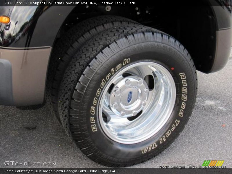 Shadow Black / Black 2016 Ford F350 Super Duty Lariat Crew Cab 4x4 DRW