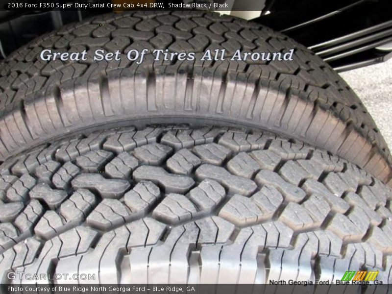 Shadow Black / Black 2016 Ford F350 Super Duty Lariat Crew Cab 4x4 DRW