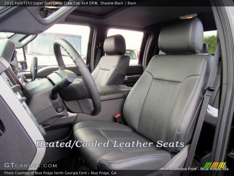 Shadow Black / Black 2016 Ford F350 Super Duty Lariat Crew Cab 4x4 DRW