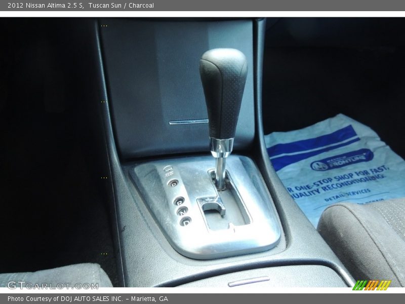Tuscan Sun / Charcoal 2012 Nissan Altima 2.5 S