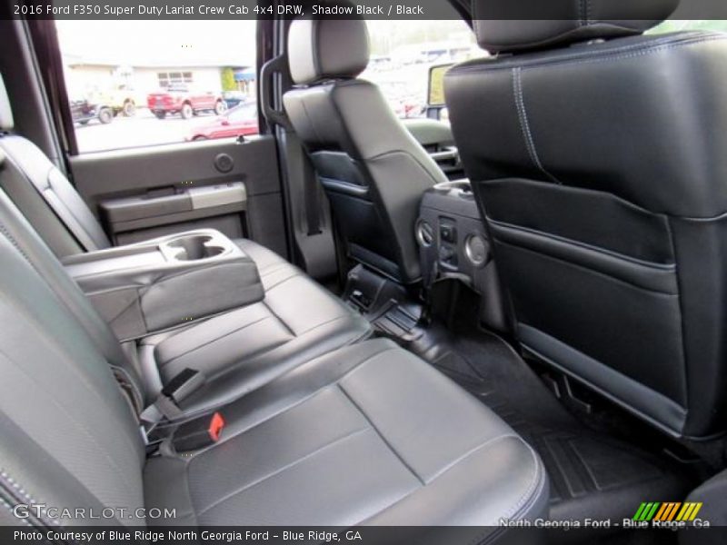 Shadow Black / Black 2016 Ford F350 Super Duty Lariat Crew Cab 4x4 DRW