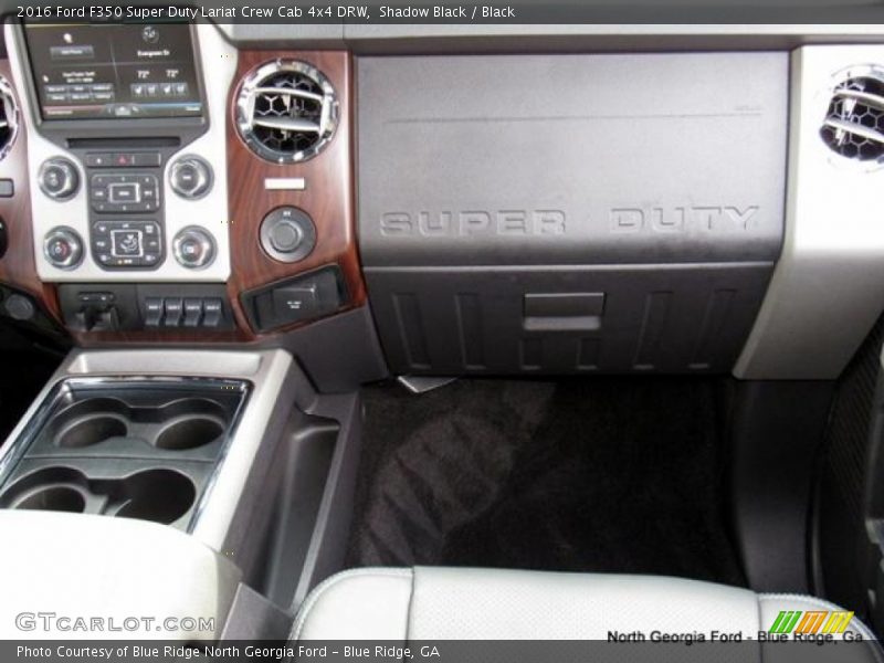 Shadow Black / Black 2016 Ford F350 Super Duty Lariat Crew Cab 4x4 DRW
