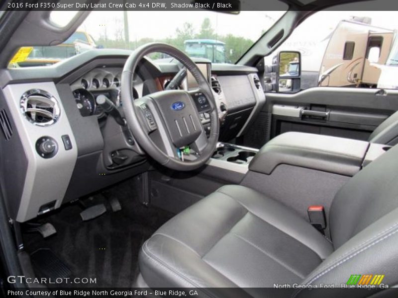 Shadow Black / Black 2016 Ford F350 Super Duty Lariat Crew Cab 4x4 DRW