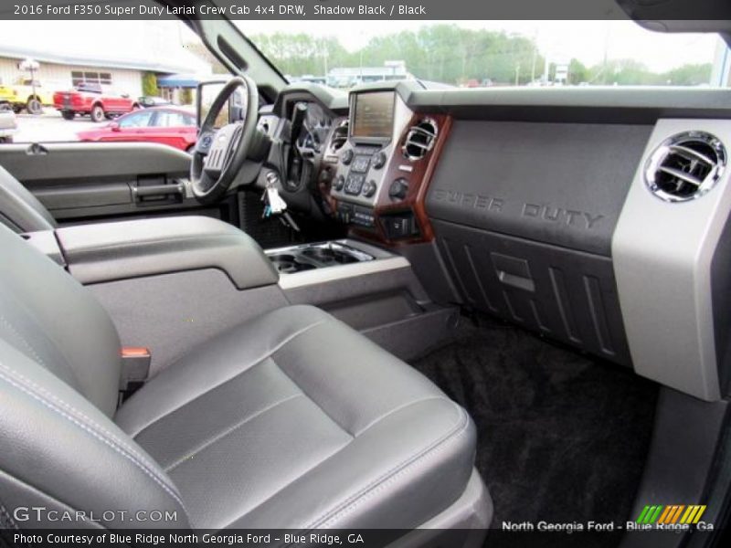Shadow Black / Black 2016 Ford F350 Super Duty Lariat Crew Cab 4x4 DRW