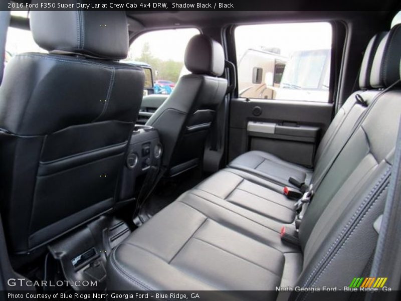 Shadow Black / Black 2016 Ford F350 Super Duty Lariat Crew Cab 4x4 DRW