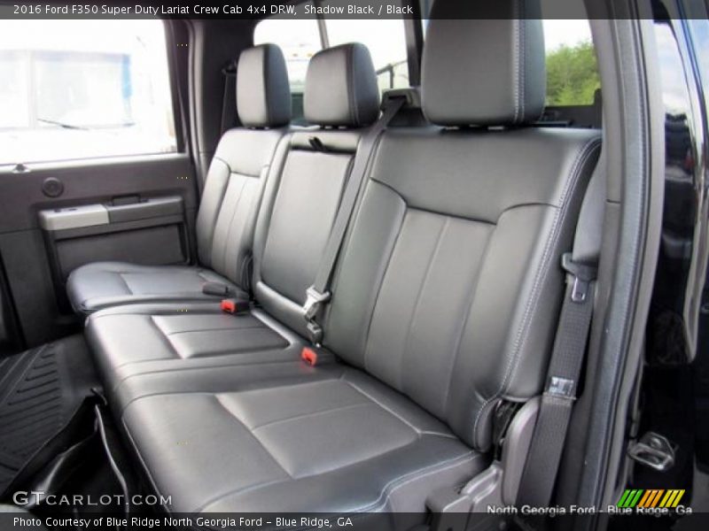 Shadow Black / Black 2016 Ford F350 Super Duty Lariat Crew Cab 4x4 DRW