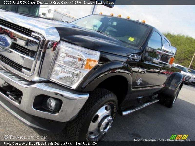 Shadow Black / Black 2016 Ford F350 Super Duty Lariat Crew Cab 4x4 DRW