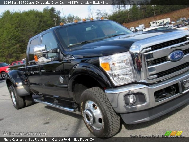 Shadow Black / Black 2016 Ford F350 Super Duty Lariat Crew Cab 4x4 DRW