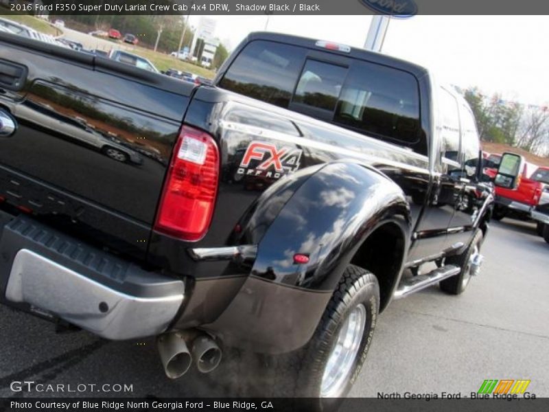 Shadow Black / Black 2016 Ford F350 Super Duty Lariat Crew Cab 4x4 DRW
