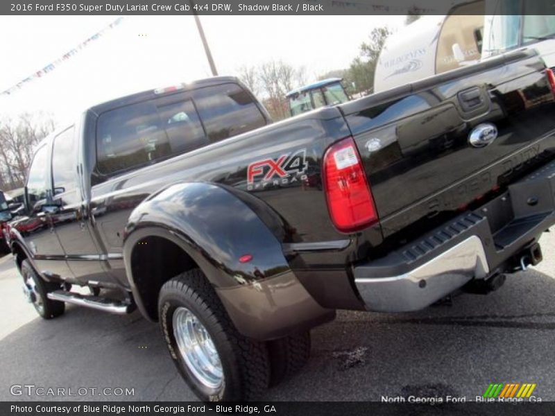 Shadow Black / Black 2016 Ford F350 Super Duty Lariat Crew Cab 4x4 DRW