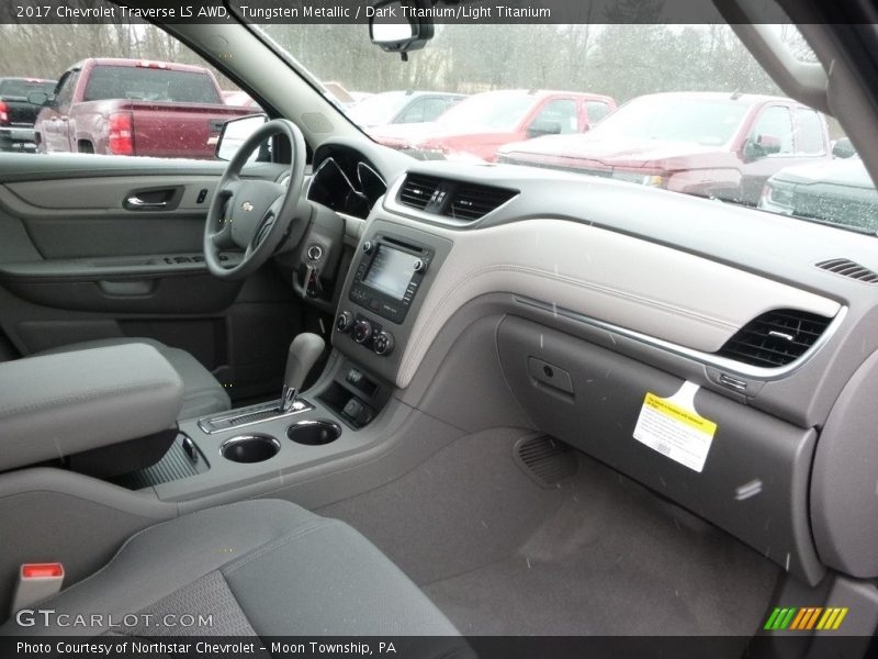 Tungsten Metallic / Dark Titanium/Light Titanium 2017 Chevrolet Traverse LS AWD