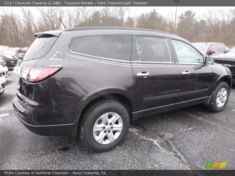 Tungsten Metallic / Dark Titanium/Light Titanium 2017 Chevrolet Traverse LS AWD