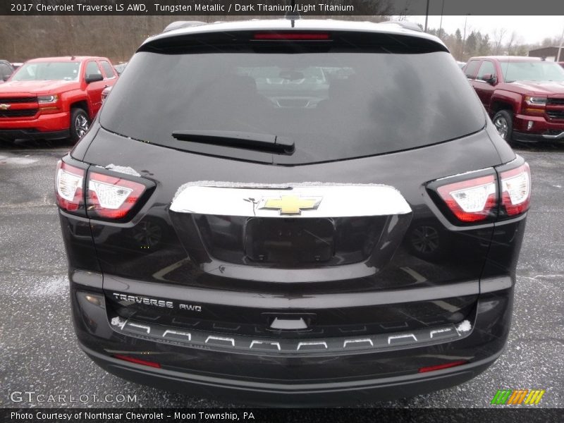 Tungsten Metallic / Dark Titanium/Light Titanium 2017 Chevrolet Traverse LS AWD