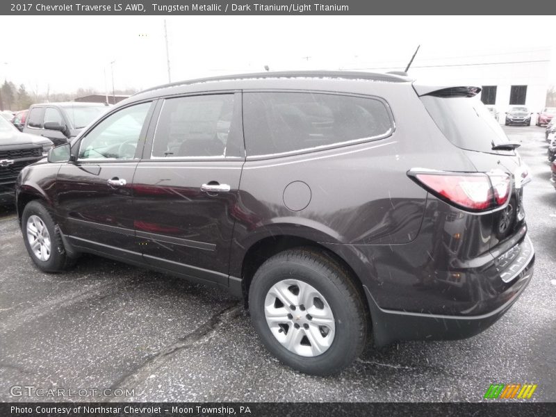 Tungsten Metallic / Dark Titanium/Light Titanium 2017 Chevrolet Traverse LS AWD