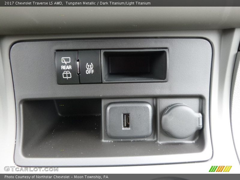 Tungsten Metallic / Dark Titanium/Light Titanium 2017 Chevrolet Traverse LS AWD