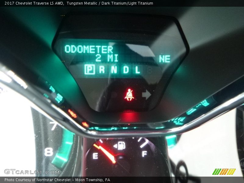 Tungsten Metallic / Dark Titanium/Light Titanium 2017 Chevrolet Traverse LS AWD