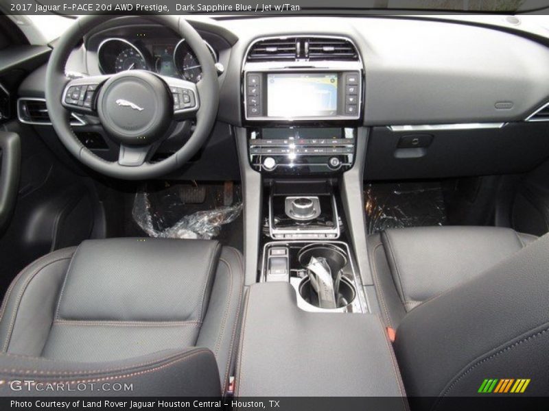 Dashboard of 2017 F-PACE 20d AWD Prestige