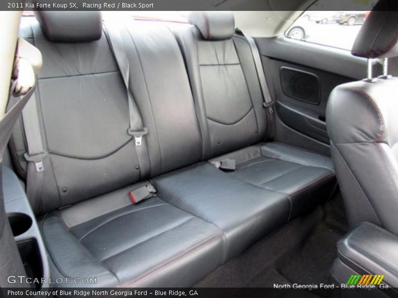 Racing Red / Black Sport 2011 Kia Forte Koup SX