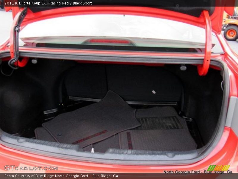Racing Red / Black Sport 2011 Kia Forte Koup SX
