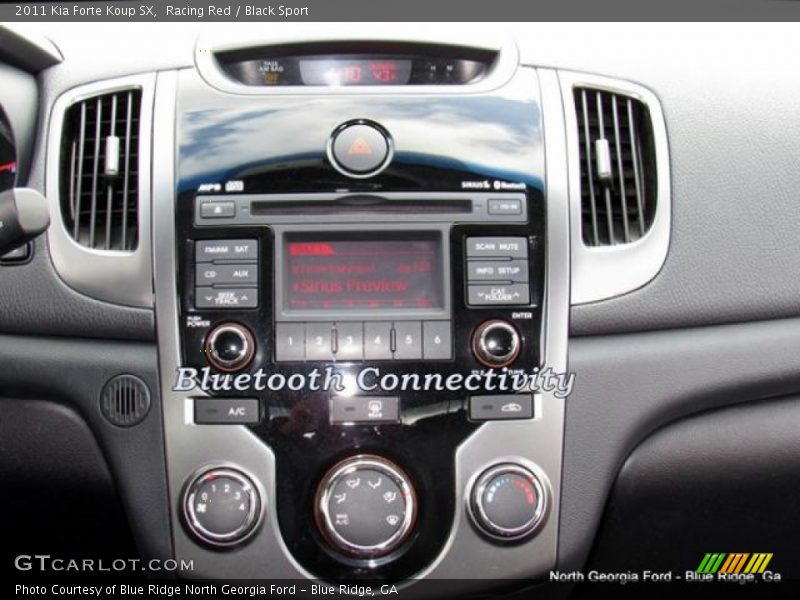Racing Red / Black Sport 2011 Kia Forte Koup SX