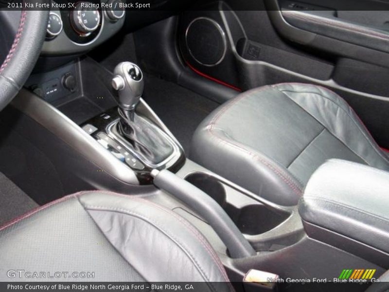 Racing Red / Black Sport 2011 Kia Forte Koup SX