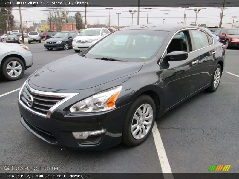 Storm Blue / Charcoal 2015 Nissan Altima 2.5 S