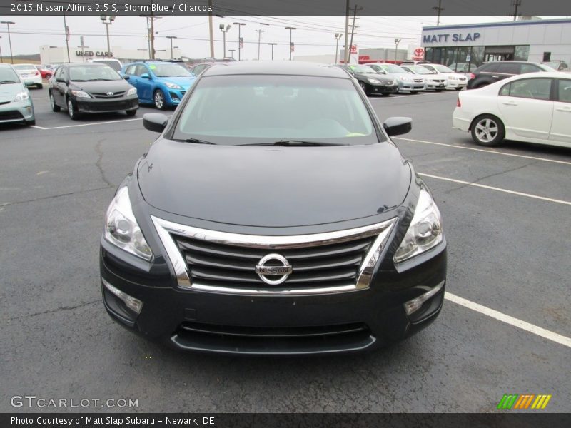 Storm Blue / Charcoal 2015 Nissan Altima 2.5 S