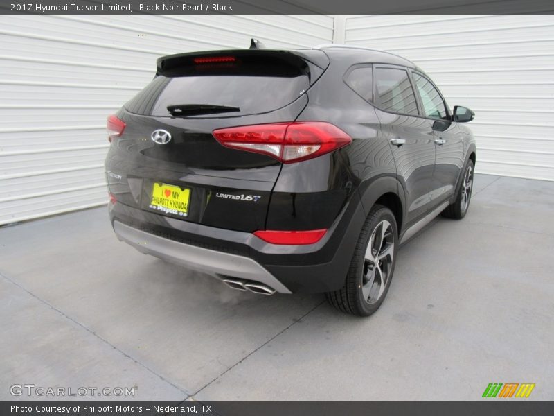 Black Noir Pearl / Black 2017 Hyundai Tucson Limited