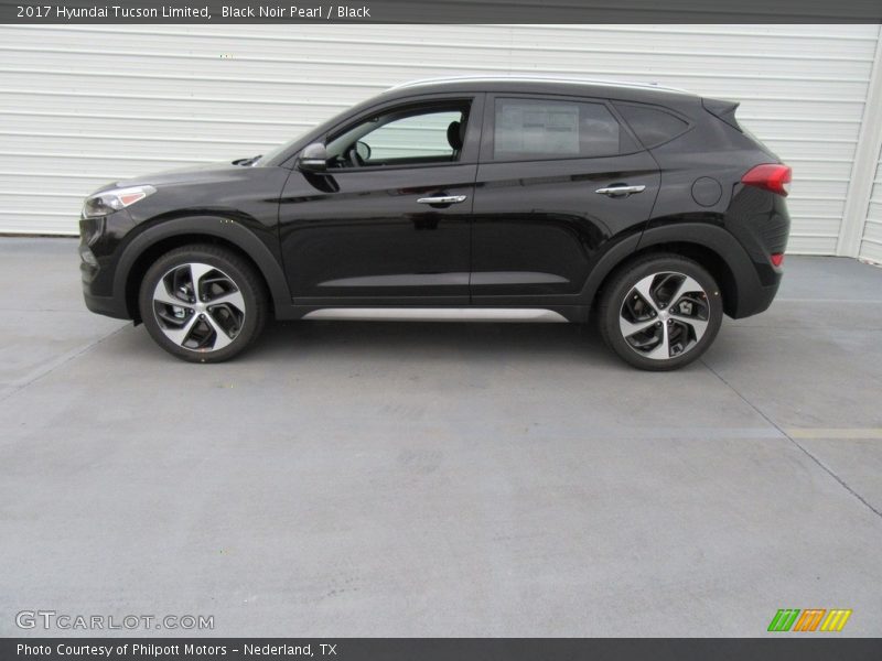 Black Noir Pearl / Black 2017 Hyundai Tucson Limited