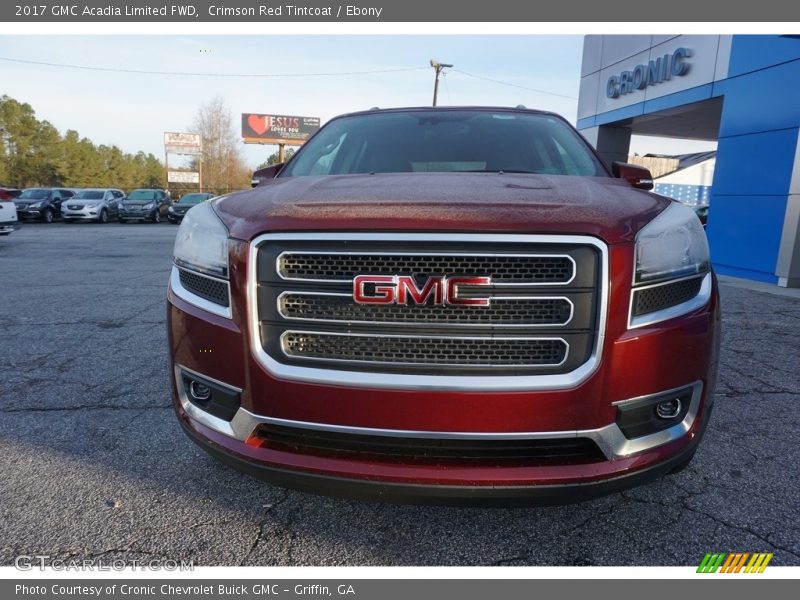 Crimson Red Tintcoat / Ebony 2017 GMC Acadia Limited FWD